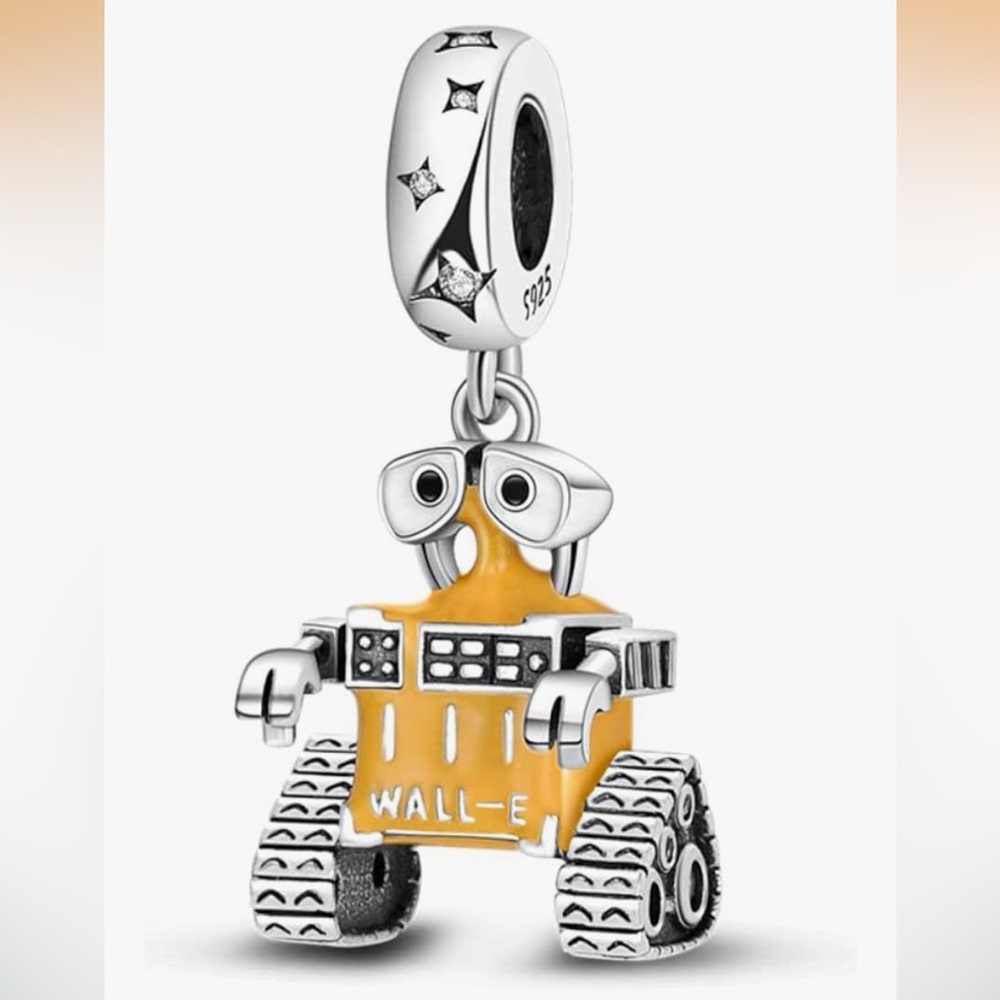 WALL E Bracelet Charm For Most Charm Bracelets, Including Pandora